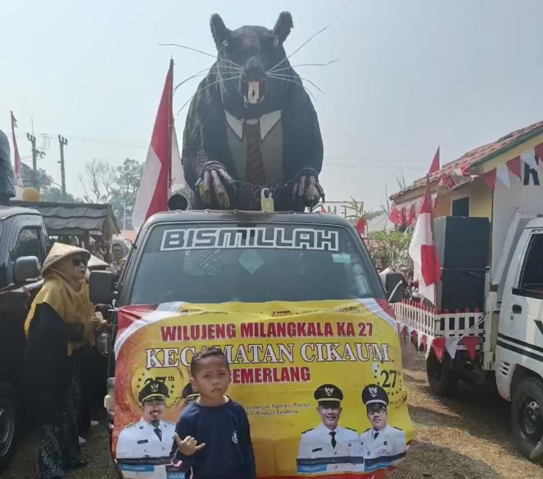 Milangkala Kecamatan Cikaum Ke -27 Desa Gandasari Ikut Memeriahkan Pawai Alegoris Milangkala Kecamatan Cikaum Ke -27 Desa Gandasari Ikut Memeriahkan Pawai Alegoris