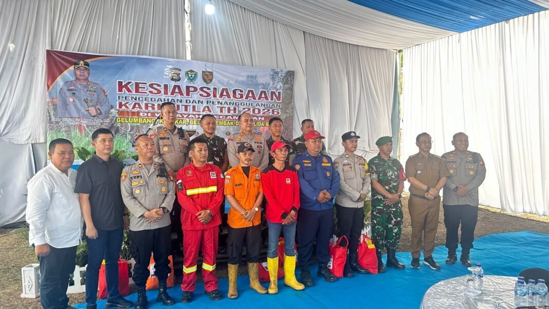 Kapolres Muara Enim Perkuat Sinergi Cegah Karhutla, Gelumbang Raya Jadi Prioritas Pengawasan Hotspot Kapolres Muara Enim Perkuat Sinergi Cegah Karhutla, Gelumbang Raya Jadi Prioritas Pengawasan Hotspot