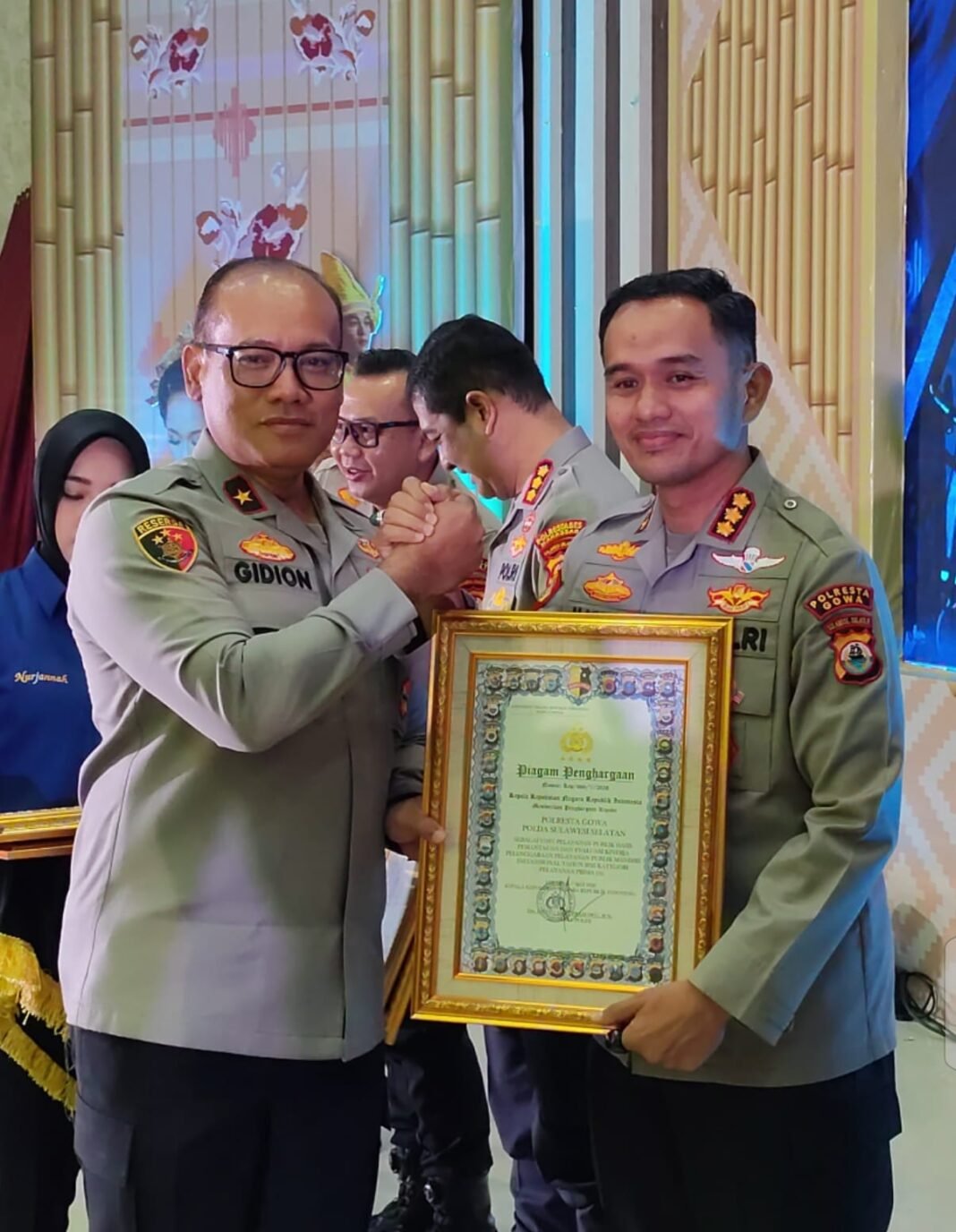 Polresta Gowa Raih Predikat Pelayanan Prima (A), Bukti Komitmen Hadirkan Pelayanan Publik Berkualitas Polresta Gowa Raih Predikat Pelayanan Prima (A), Bukti Komitmen Hadirkan Pelayanan Publik Berkualitas