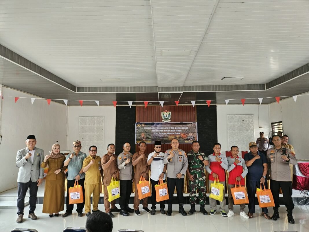 Kapolres Muara Enim Perkuat Sinergi Lintas Sektor Cegah Karhutla di Sungai Rotan Kapolres Muara Enim Perkuat Sinergi Lintas Sektor Cegah Karhutla di Sungai Rotan