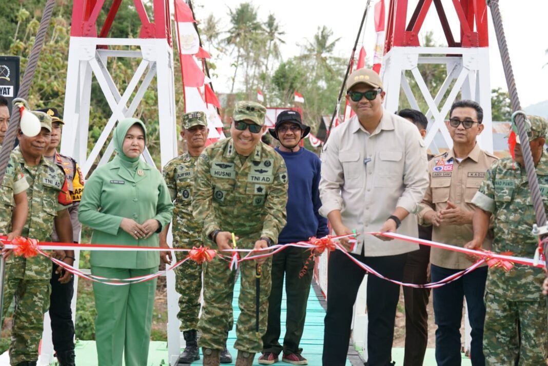 Jembatan Garuda Diresmikan, Permudah Akses Pendidikan dan Aktivitas Warga Jembatan Garuda Diresmikan, Permudah Akses Pendidikan dan Aktivitas Warga