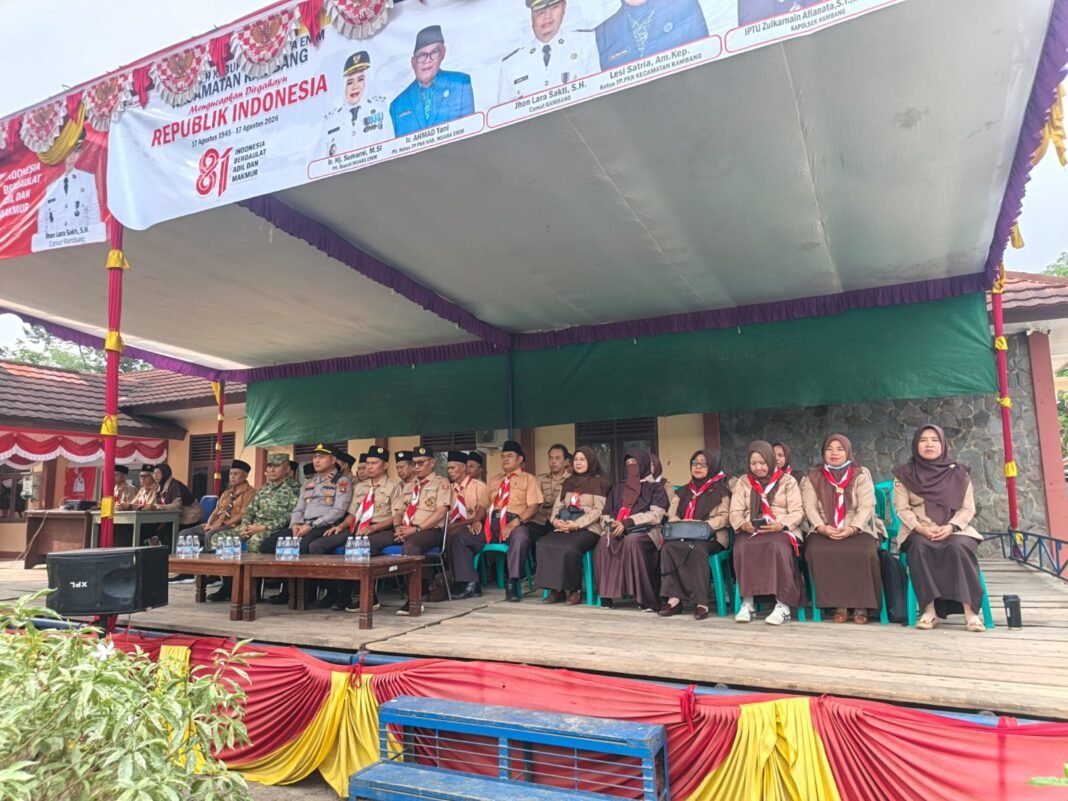 Kapolsek Rambang Hadiri Upacara HUT Ke-65 Pramuka Sebagai Mabiran, Perkuat Pembinaan Generasi Muda Kapolsek Rambang Hadiri Upacara HUT Ke-65 Pramuka Sebagai Mabiran, Perkuat Pembinaan Generasi Muda