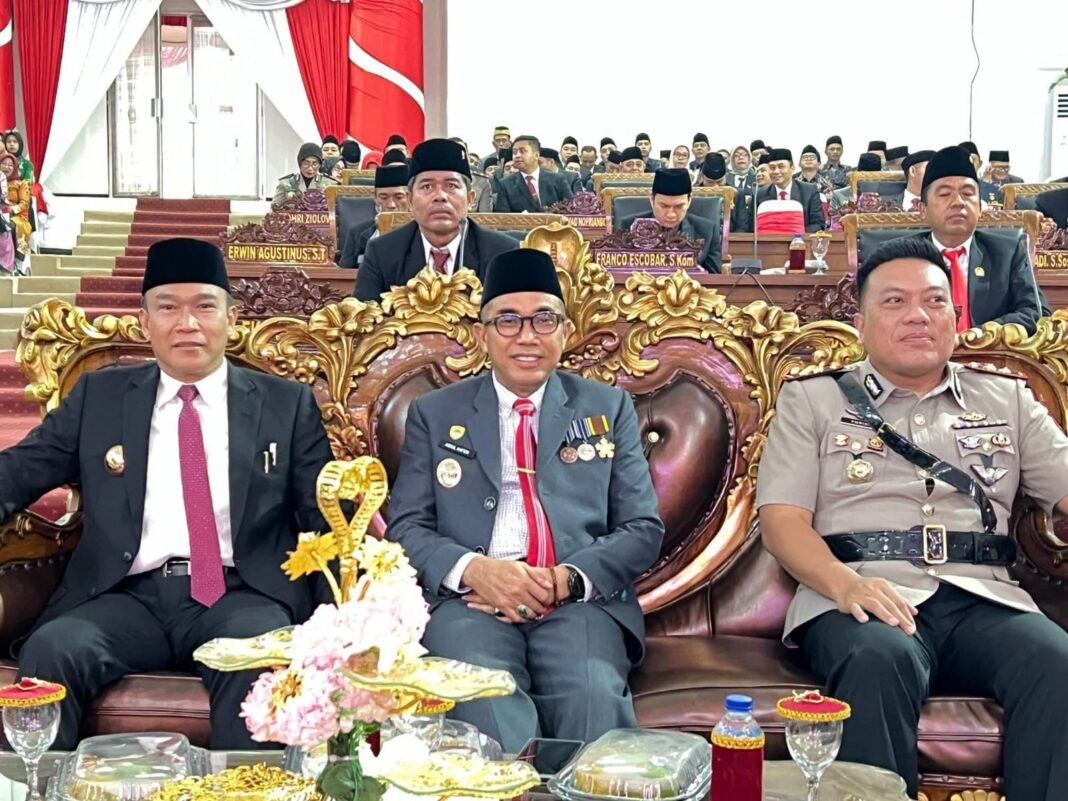 DPRD KEPAHIANG GELAR PARIPURNA ISTIMEWA DENGARKAN PIDATO KENEGARAAN PRESIDEN PRABOWO HUT RI KE-81 DPRD KEPAHIANG GELAR PARIPURNA ISTIMEWA DENGARKAN PIDATO KENEGARAAN PRESIDEN PRABOWO HUT RI KE-81