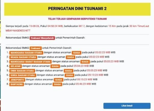 Gempa NTT Terasa, Bupati Bantaeng Imbau Warga Siaga Namun Tidak Panik Gempa NTT Terasa, Bupati Bantaeng Imbau Warga Siaga Namun Tidak Panik