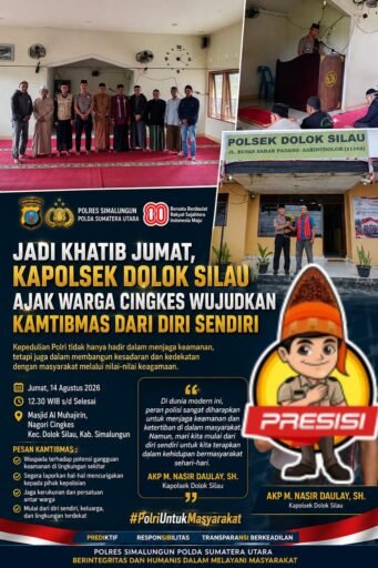 AKP M Nasir Daulay Imam Khatib Sholat Jumat di Masjid Al Muhajirin Nagori Cingkes AKP M Nasir Daulay Imam Khatib Sholat Jumat di Masjid Al Muhajirin Nagori Cingkes