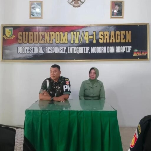 DUGAAN PELANGGARAN HUKUM MILITER DISOROT: KAPTEN CPM SARYANTO, DANSUBDENPOM SRAGEN, DIMINTA DIPERIKSA TUNTAS DUGAAN PELANGGARAN HUKUM MILITER DISOROT: KAPTEN CPM SARYANTO, DANSUBDENPOM SRAGEN, DIMINTA DIPERIKSA TUNTAS