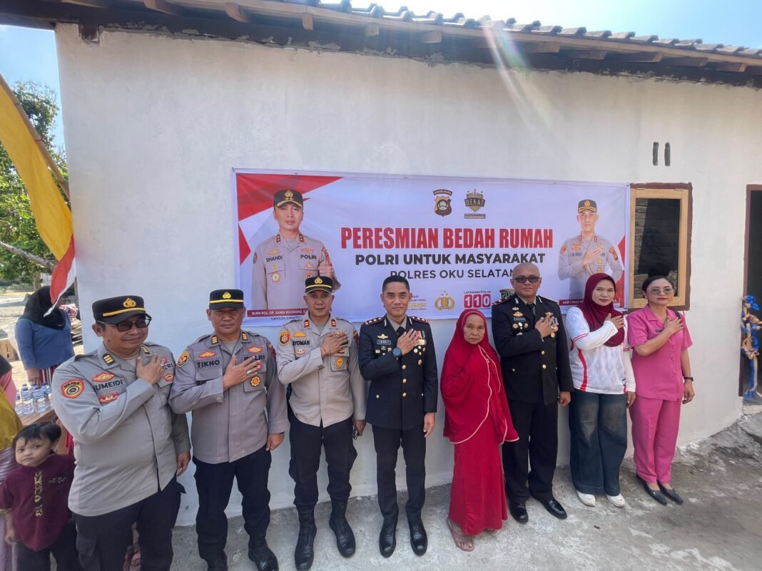HUT ke-81 RI, Polres OKU Selatan Hadirkan Hunian Layak dan Bantuan Sosial bagi Warga HUT ke-81 RI, Polres OKU Selatan Hadirkan Hunian Layak dan Bantuan Sosial bagi Warga