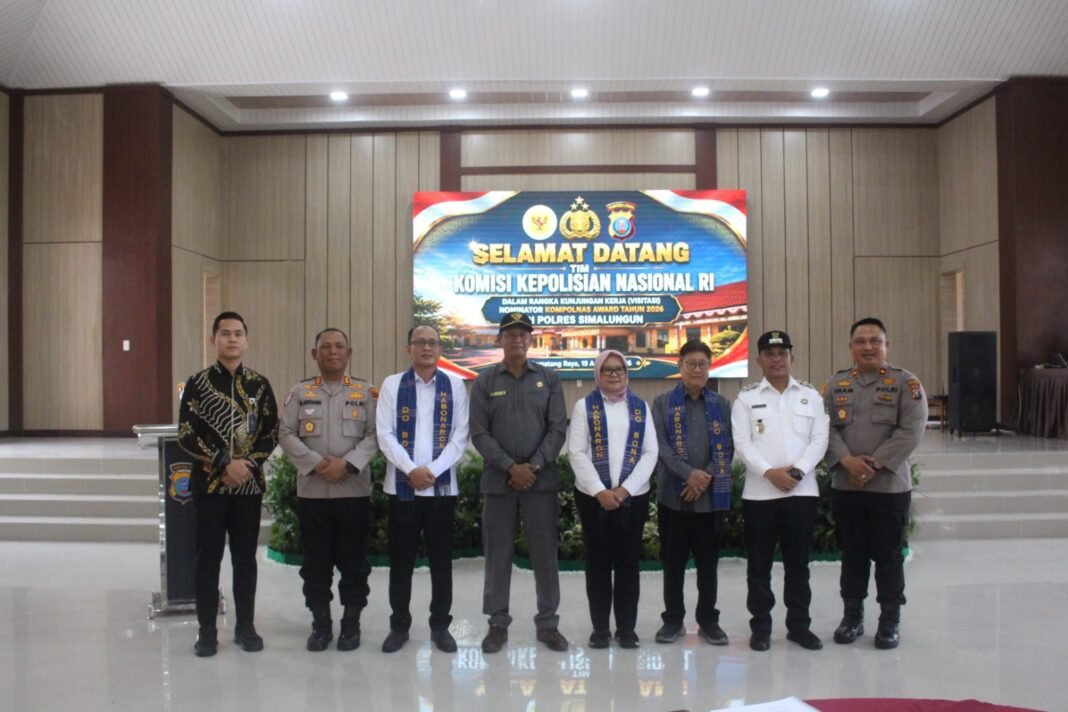 Kapolres Simalungun Terima Kunjungan Tim Kompolnas Awards 2026 Kapolres Simalungun Terima Kunjungan Tim Kompolnas Awards 2026