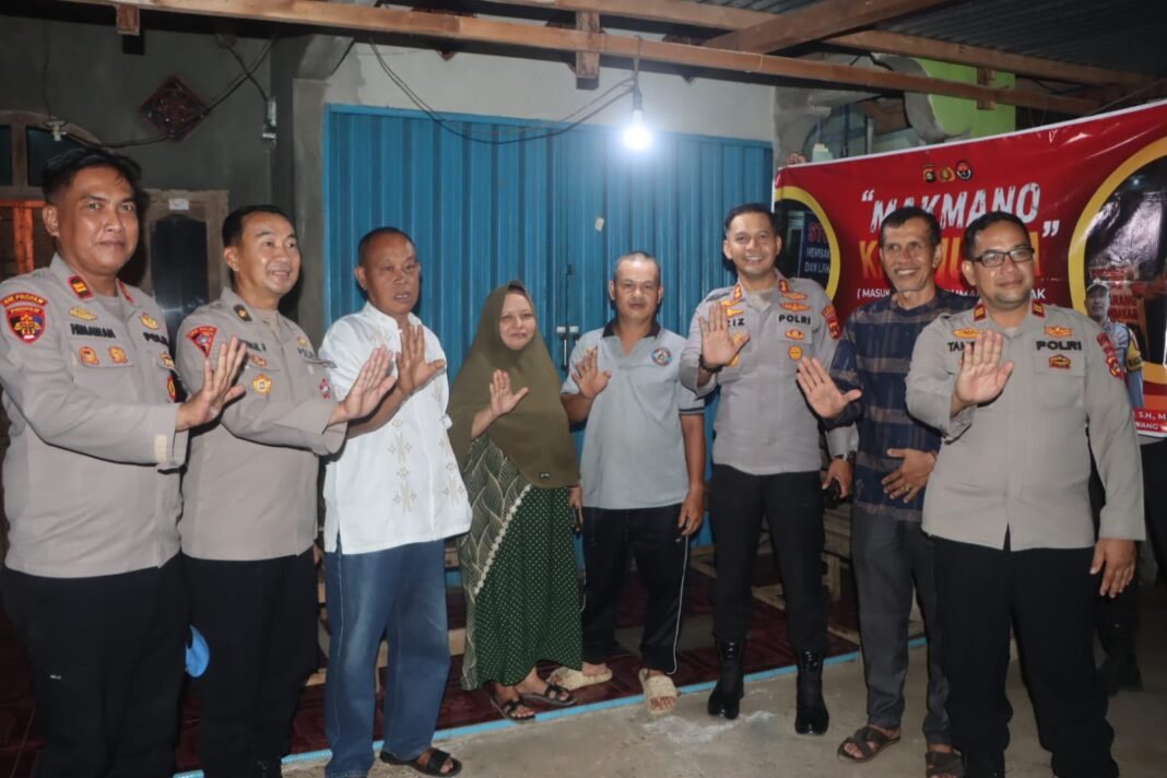 MAKMANO KARHUTLA, Cara Humanis Kapolres Empat Lawang Cegah Karhutla MAKMANO KARHUTLA, Cara Humanis Kapolres Empat Lawang Cegah Karhutla