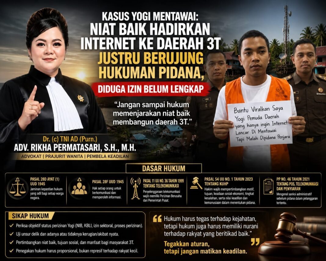 JANGAN SAMPAI HUKUM MEMENJARAKAN NIAT BAIK MEMBANGUN DAERAH 3T JANGAN SAMPAI HUKUM MEMENJARAKAN NIAT BAIK MEMBANGUN DAERAH 3T