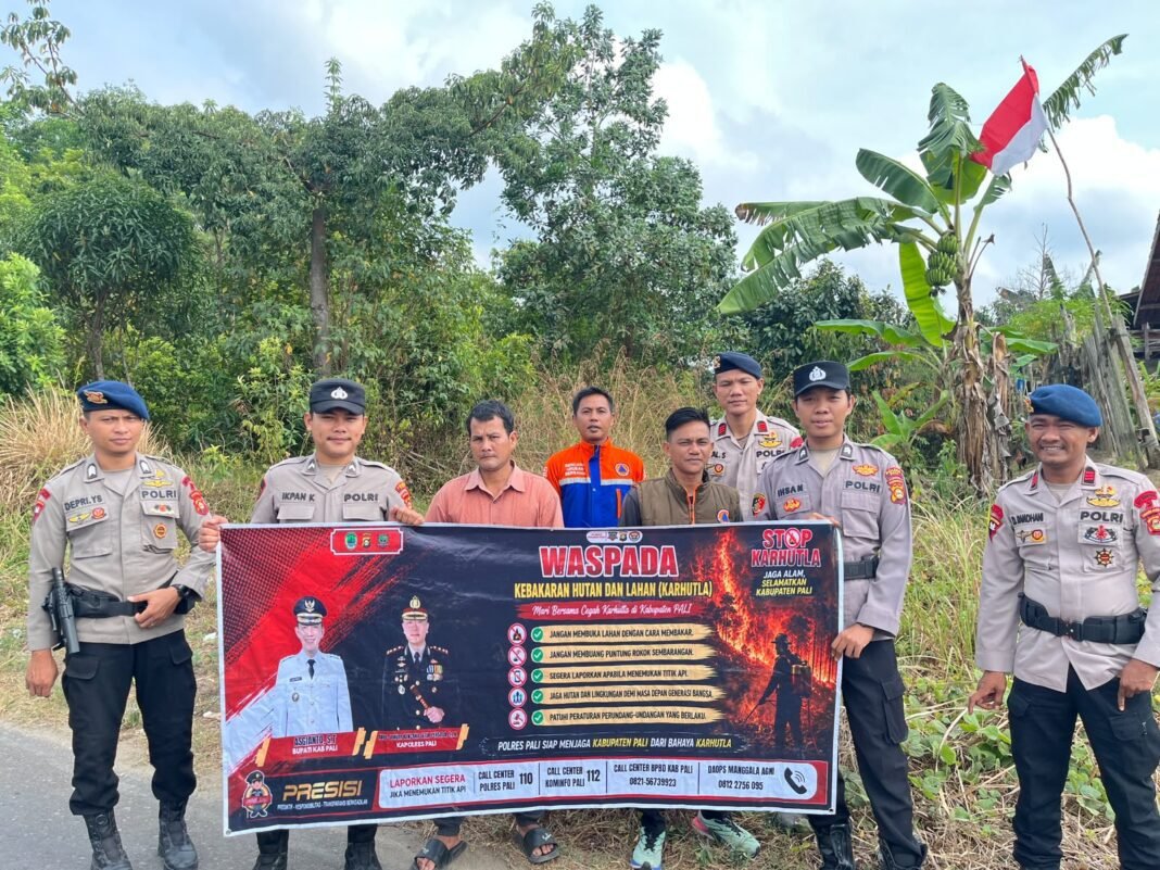 Sosialisasi dan Patroli Pelarangan Membuka Lahan / Kebun Dengan Cara Dibakar Di Desa Sosialisasi dan Patroli Pelarangan Membuka Lahan / Kebun Dengan Cara Dibakar Di Desa
