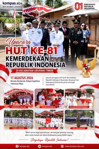 Komandan Satdik 4 Kodiklatal Hadiri Upacara HUT ke-81 RI di Likupang Timur Komandan Satdik 4 Kodiklatal Hadiri Upacara HUT ke-81 RI di Likupang Timur