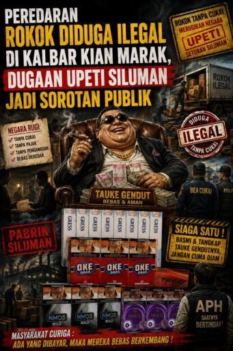 Peredaran Rokok Diduga Ilegal di Kalbar Kian Marak, Dugaan Upeti Siluman Jadi Sorotan Publik Peredaran Rokok Diduga Ilegal di Kalbar Kian Marak, Dugaan Upeti Siluman Jadi Sorotan Publik