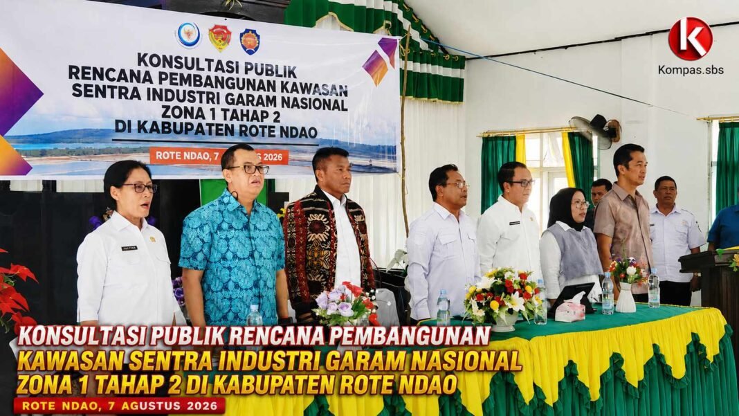 Konsultasi Publik Kawasan Industri Garam Nasional Digelar di Rote Ndao, Masyarakat Diminta Terlibat Aktif Konsultasi Publik Kawasan Industri Garam Nasional Digelar di Rote Ndao, Masyarakat Diminta Terlibat Aktif