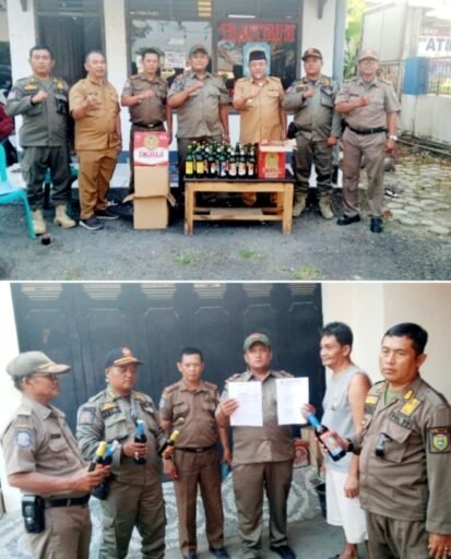 Satpol-pp Kecamatan Kedokan Bunder Serahkan BB Miras Kepada Penyidik Pegawai Negeri Sipil ( PPNS) Satpol-pp Kecamatan Kedokan Bunder Serahkan BB Miras Kepada Penyidik Pegawai Negeri Sipil ( PPNS)