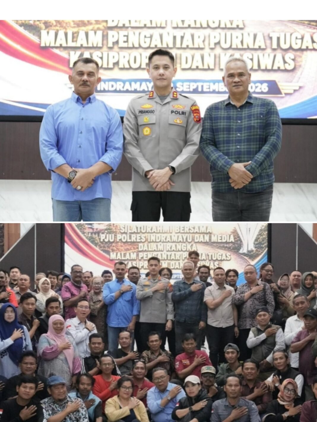 Polres Indramayu Gelar Malam Pengantar Purna Bersama Insan Pers Polres Indramayu Gelar Malam Pengantar Purna Bersama Insan Pers