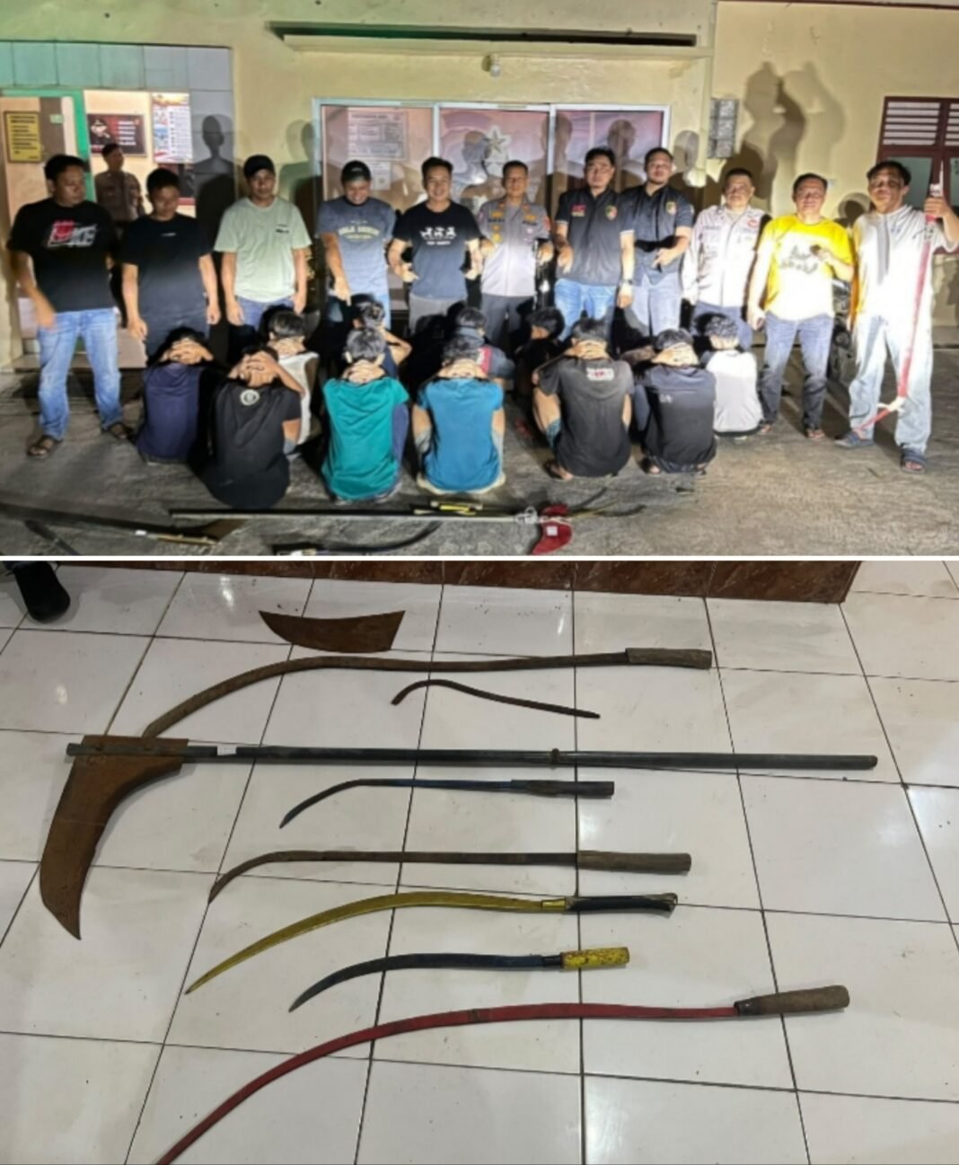 Polres Indramayu dan Polsek Balongan Amankan 12 Remaja Terkait Dugaan Tawuran di Wilayah Desa Sudimampir Polres Indramayu dan Polsek Balongan Amankan 12 Remaja Terkait Dugaan Tawuran di Wilayah Desa Sudimampir