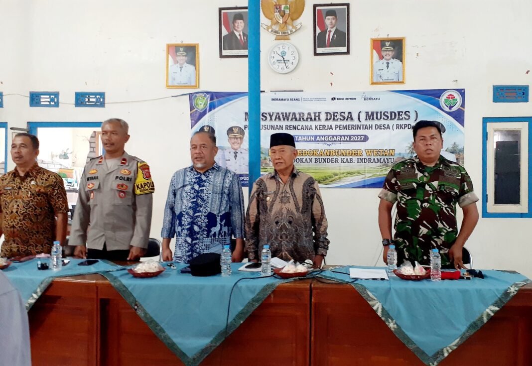 Pemdes Kedokan Bunder Wetan Gelar Musdes Bahas RKPDes 2027, Serap Usulan Warga Pemdes Kedokan Bunder Wetan Gelar Musdes Bahas RKPDes 2027, Serap Usulan Warga