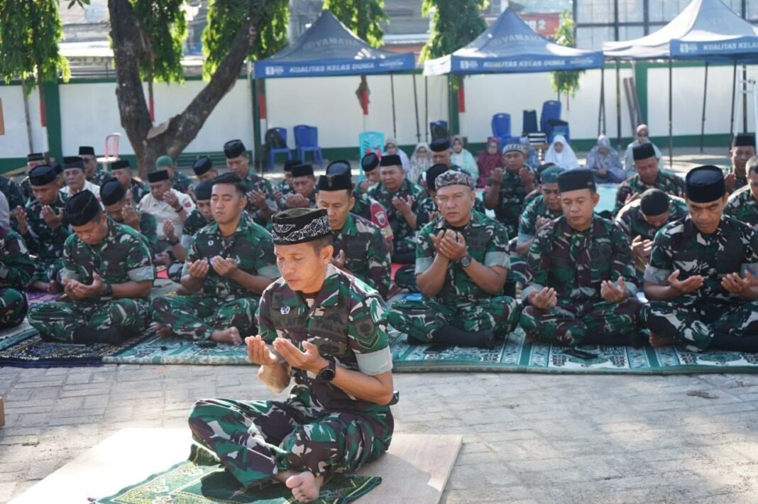 Wujud Ikhtiar dan Taqwa, Kodim 1409/Gowa Gelar Sholat Istisqa dan Do’a Bersama Wujud Ikhtiar dan Taqwa, Kodim 1409/Gowa Gelar Sholat Istisqa dan Do’a Bersama