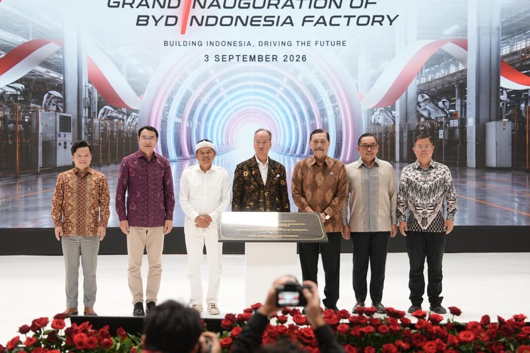 BYD RESMI BEROPERASI BUPATI SUBANG HADIRI PERESMIAN PABRIK BYD DI SUBANG SMARTPOLITAN BYD RESMI BEROPERASI BUPATI SUBANG HADIRI PERESMIAN PABRIK BYD DI SUBANG SMARTPOLITAN