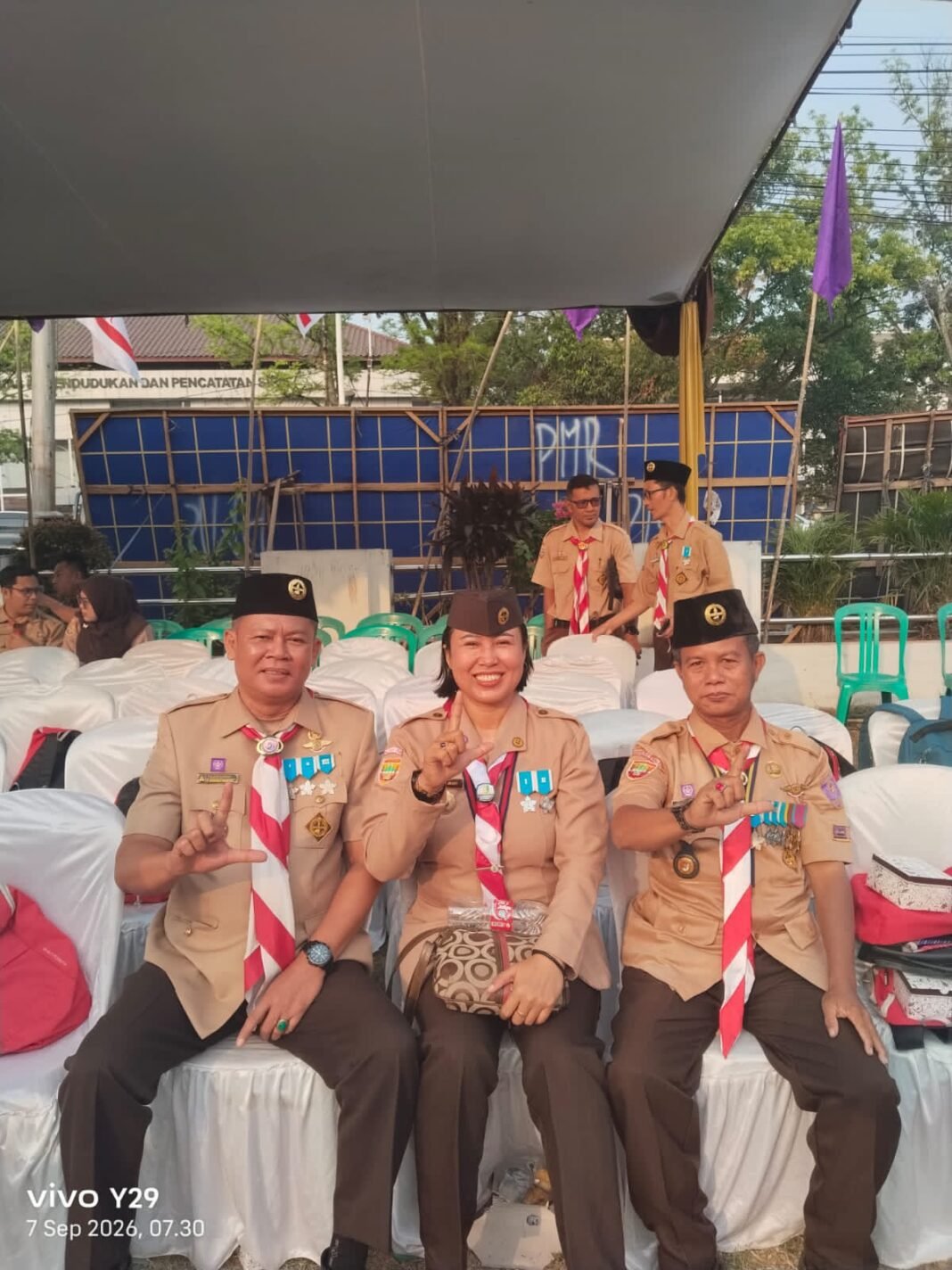 Semarak HUT Pramuka di Muara Enim, Semangat Generasi Muda Terus Berkobar Semarak HUT Pramuka di Muara Enim, Semangat Generasi Muda Terus Berkobar