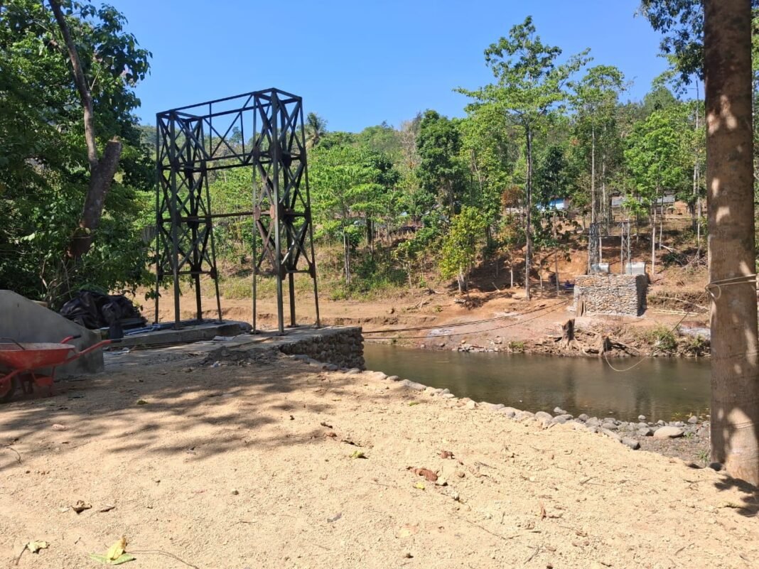 Wujudkan Mimpi Warga Bungaya, Pembangunan Jembatan Gantung Tahap V di Gowa Kian Dikebut Wujudkan Mimpi Warga Bungaya, Pembangunan Jembatan Gantung Tahap V di Gowa Kian Dikebut