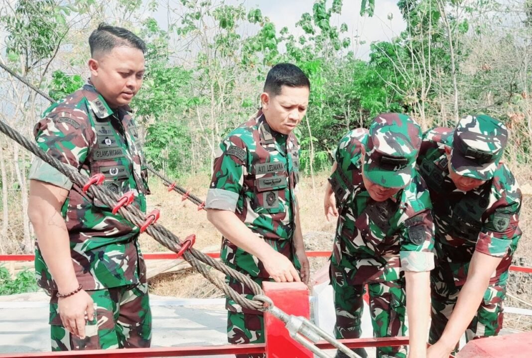 Kasdam XIV/Hasanuddin Tinjau Jembatan Perintis Garuda di Gowa, Pastikan Keamanan Akses Warga Kasdam XIV/Hasanuddin Tinjau Jembatan Perintis Garuda di Gowa, Pastikan Keamanan Akses Warga