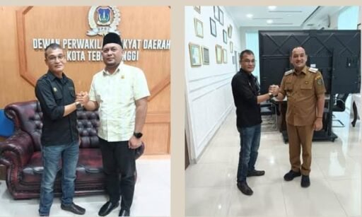 Forwaka Tebing Tinggi Audensi Ke Wali Kota dan Ketua DPRD, Perkuat Sinergi antara Pemerintah dan Organisasi. Forwaka Tebing Tinggi Audensi Ke Wali Kota dan Ketua DPRD, Perkuat Sinergi antara Pemerintah dan Organisasi.