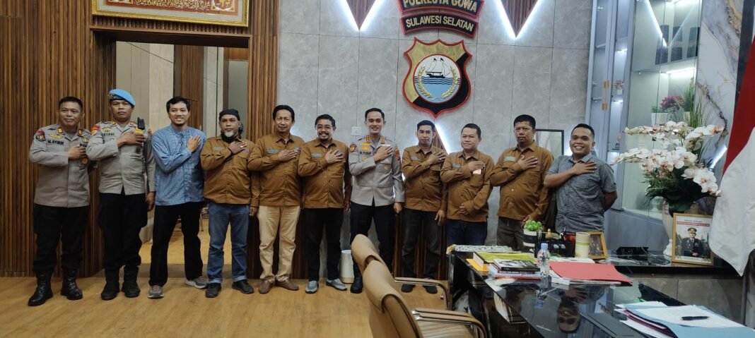 Perkuat Kemitraan,Kapolresta Gowa Terima Audiensi Pengurus SMS Kabupaten Gowa Perkuat Kemitraan,Kapolresta Gowa Terima Audiensi Pengurus SMS Kabupaten Gowa