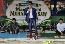 TANAMKAN NILAI KEAGAMAAN,SDN CIBOGO SUBANG PERINGATI MAULID NABI MUHAMMAD SAW