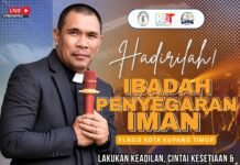 Klasis Kota Kupang Timur Gelar Ibadah Penyegaran Iman Hari Kedua di Lapangan Sitarda