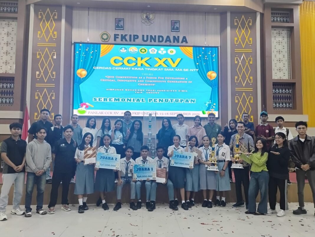 Siswa SMA Kristen Indonesia Sejahtera Rote Ndao Borong Juara 1 dan 2 Lomba Cerdas Cermat Kimia Se-NTT Siswa SMA Kristen Indonesia Sejahtera Rote Ndao Borong Juara 1 dan 2 Lomba Cerdas Cermat Kimia Se-NTT