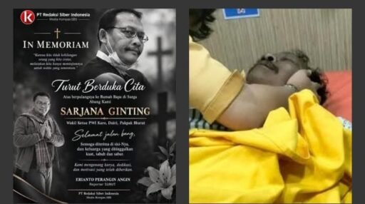 Jurnalis Tanah Karo Berduka ! Sarjana Ginting Pengurus PWI Karo Dairi Pak-Pak Bharat Tutup Usia Jurnalis Tanah Karo Berduka ! Sarjana Ginting Pengurus PWI Karo Dairi Pak-Pak Bharat Tutup Usia