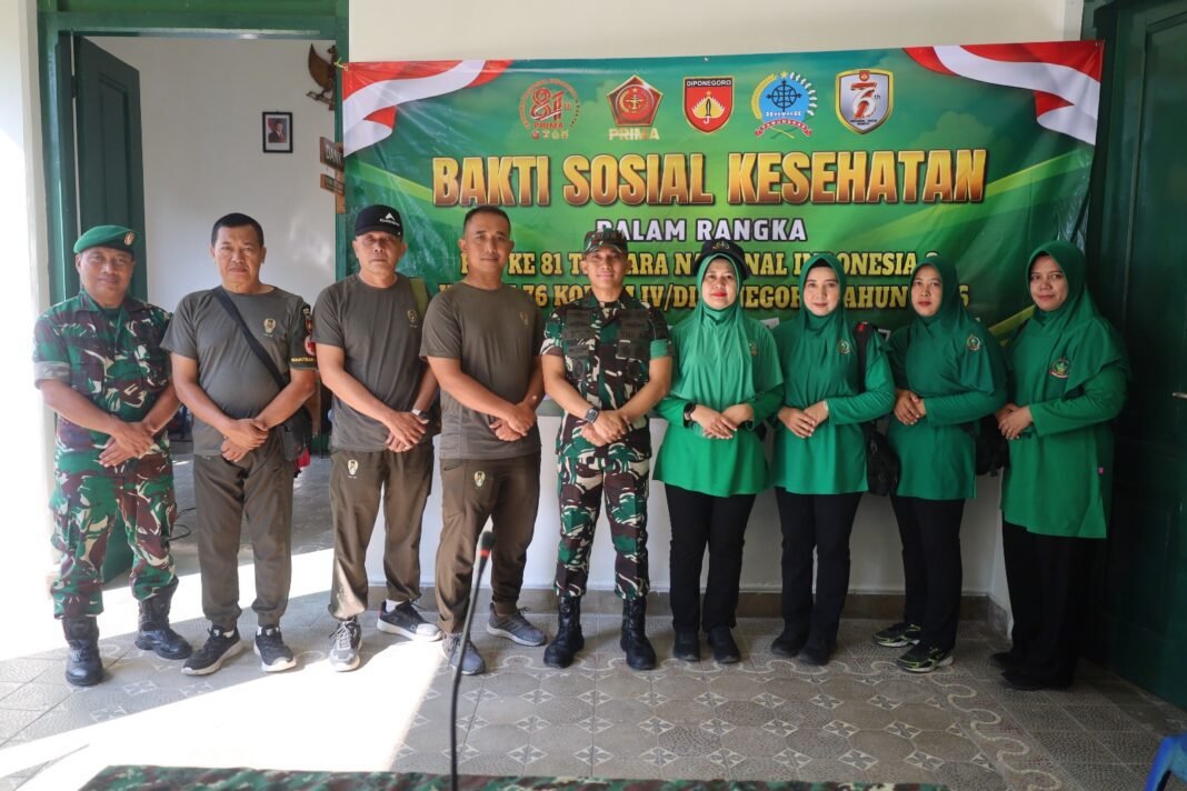 Semarakkan HUT Ke-81 TNI, Kodim 0708 Purworejo Gelar Bakti Sosial Semarakkan HUT Ke-81 TNI, Kodim 0708 Purworejo Gelar Bakti Sosial