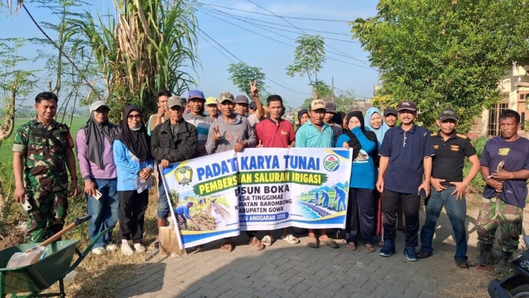 KERJA BAKTI PEMBERSIHAN SALURAN IRIGASI, BABINSA DAN WARGA DESA TINGGIMAE PERKUAT KETAHANAN PANGAN KERJA BAKTI PEMBERSIHAN SALURAN IRIGASI, BABINSA DAN WARGA DESA TINGGIMAE PERKUAT KETAHANAN PANGAN