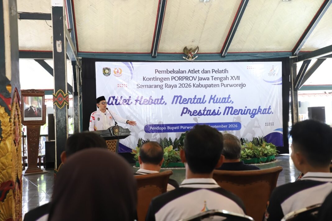 Pemkab Purworejo Gelar Pembekalan Kontingen Porprov Jateng XVII Tahun 2026 Pemkab Purworejo Gelar Pembekalan Kontingen Porprov Jateng XVII Tahun 2026