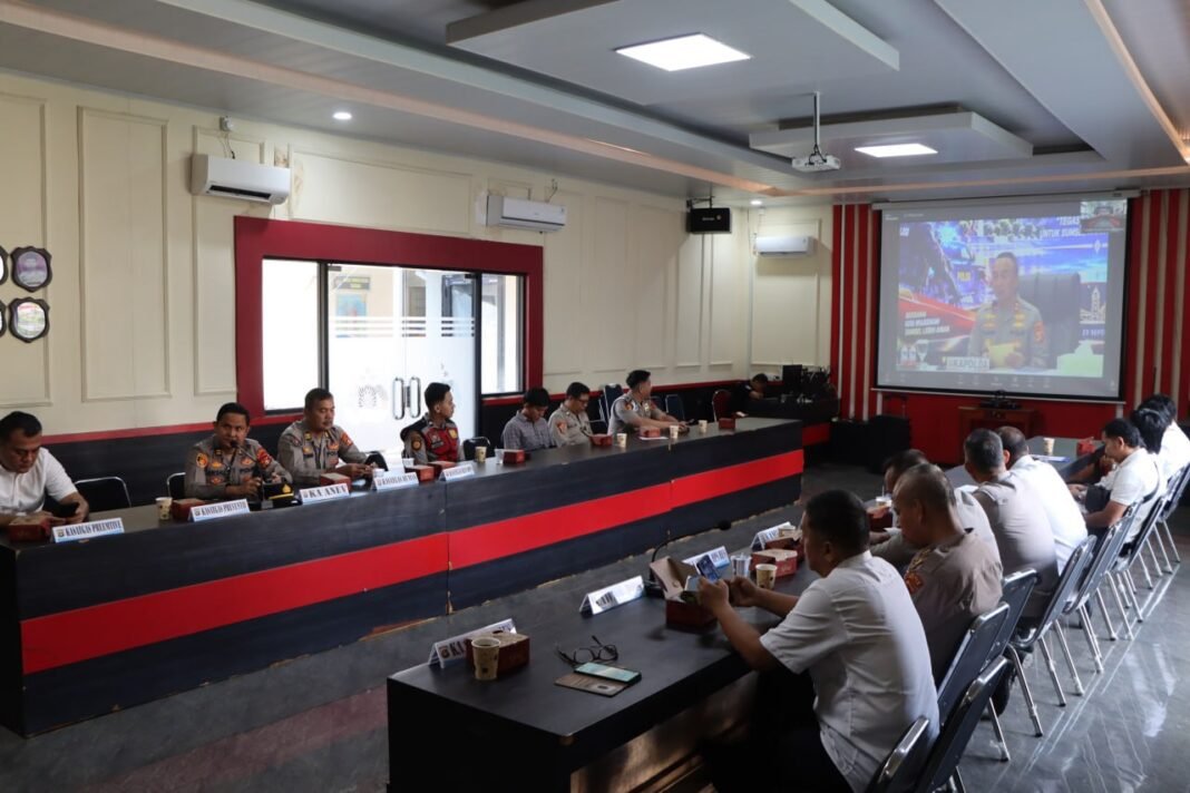 Polres Muara Enim Matangkan Operasi Sikat I Musi 2026, Sasar 3C dan Premanisme Polres Muara Enim Matangkan Operasi Sikat I Musi 2026, Sasar 3C dan Premanisme