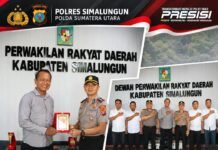 Merawat Simalungun Yang Kondusif Kapolres Jalin Silaturahmi dengan Ketua DPRD
