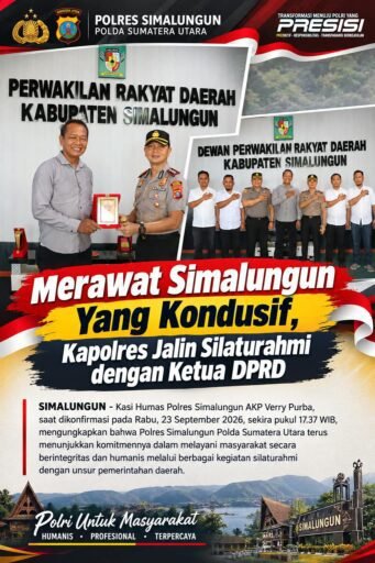 Merawat Simalungun Yang Kondusif Kapolres Jalin Silaturahmi dengan Ketua DPRD Merawat Simalungun Yang Kondusif Kapolres Jalin Silaturahmi dengan Ketua DPRD