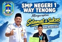 Sekolah Para Juara, SMPN 1 Way Tenong Kembali Torehkan Prestasi di Ajang Pencak Silat