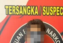 Polisi Amankan 52 Paket Diduga Sabu dan 3 Pil Ekstasi di Jalan Desa Jiwa Baru Lubai