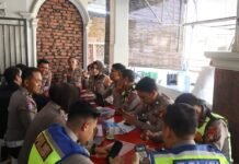 Kasat Lantas Polresta Gowa Pimpin Rapat Persiapan Semarak HUT Lantas ke-71