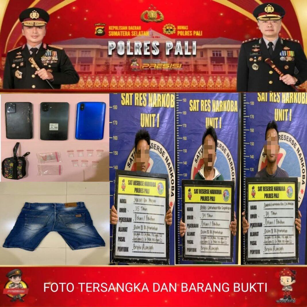 Dapat Informasi Warga, Polisi Tangkap 3 Pria dan Sita 1,21 Gram Sabu Dapat Informasi Warga, Polisi Tangkap 3 Pria dan Sita 1,21 Gram Sabu