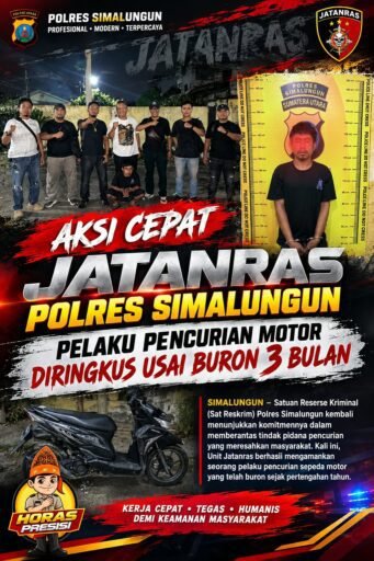 Aksi Cepat Jatanras Polres Simalungun Ringkus Pelaku Curanmor Aksi Cepat Jatanras Polres Simalungun Ringkus Pelaku Curanmor