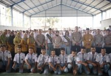 Kapolres Purworejo, Erma Rahayu Pimpin Langsung Giat Pembinaan Dan Penyuluhan Pelajar SMK YPP Purworejo