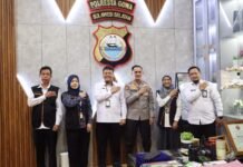 Kapolresta Gowa Terima Audiensi BPS, Bahas Pendataan