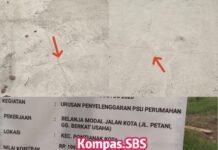 Seram! Baru Seminggu Jalan Gg Berkat Usaha Retak-Retak, Warga Pertanyakan Mutu Proyek Perkim