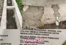 Banyak Proyek Drainase Mutunya Tak Can. Masyarakat : Walikota Harus Ganti Kadis