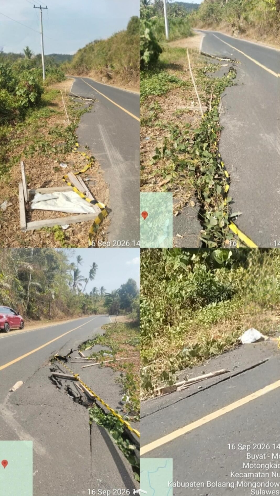 Ruas Jalan Buyat–Molobog–Motongkad Utara Ambruk, LSM KIBAR Soroti Kinerja Penyelenggara Jalan Ruas Jalan Buyat–Molobog–Motongkad Utara Ambruk, LSM KIBAR Soroti Kinerja Penyelenggara Jalan