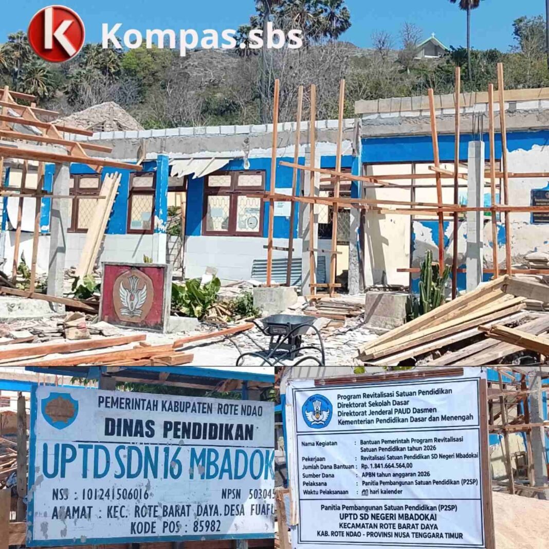 Harapan Baru dari Mbadokai, Revitalisasi SDN Senilai Rp1,84 Miliar Terus Berjalan Harapan Baru dari Mbadokai, Revitalisasi SDN Senilai Rp1,84 Miliar Terus Berjalan